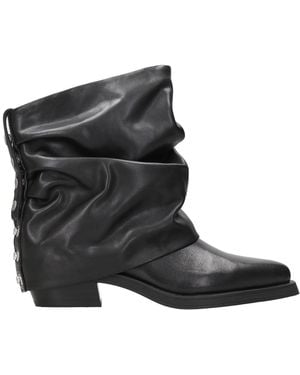 Ash Stiefel Schwarz