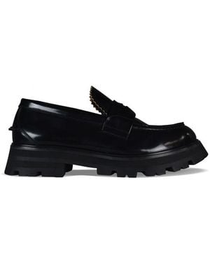 McQueen Alexander Mc Queen Seal Loafers - Black