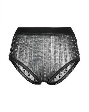 Rabanne Panties With Studs - Gray