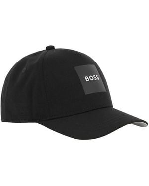 BOSS Cappello Con Visiera Con Logo - Black