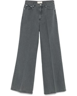 Officine Generale Romy 5Pkt Denim Cotton Clothing - Grey