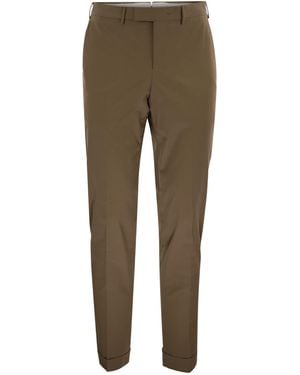 PT Torino Master Fit Katoenen Broek - Naturel
