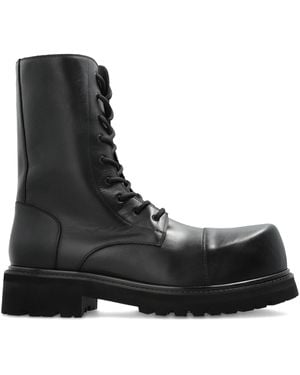 Vetements Stomp Combat Boot - Black