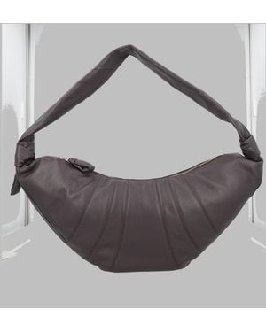 Lemaire Mini Cow Leather Shoulder Bag - Grey