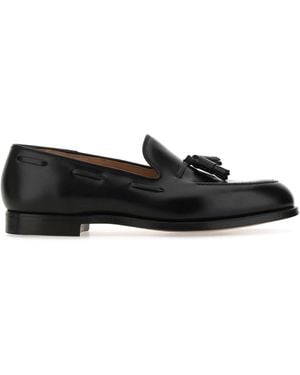 Crockett & Jones Leather Cavendish 2 Loafers - Black