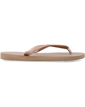 Havaianas Bailarinas Rosa - Blanco