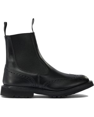 Tricker's "Henry" Ankle Boots - Black