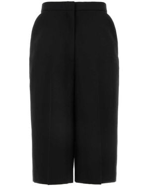 Givenchy Wool Bermuda Shorts - Black