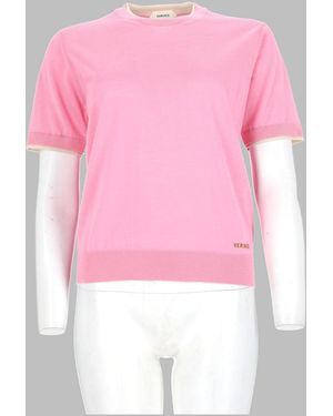 Versace Couture-Inspired Sweater - Pink