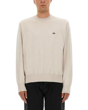 Vivienne Westwood Alex" Jersey With Logo - Natur