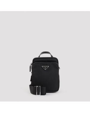 Prada Bandoliera Umhängetasche - Schwarz