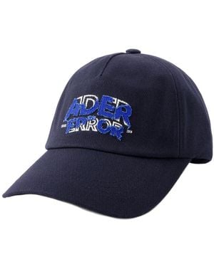 Adererror Baseball Cap Ader Fout Katoenblauw