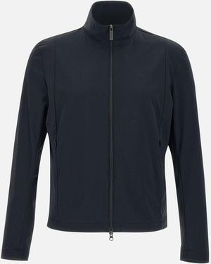 Colmar Schwarze Winddichte Stretchjacke - Blau