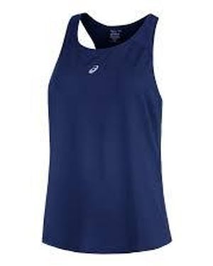 Asics Road Tank - Blau