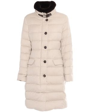 Moorer Vetiver Il Jacket - Natural