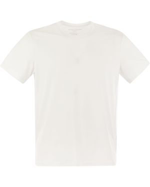 Majestic Short Sleeved T Shirt - White