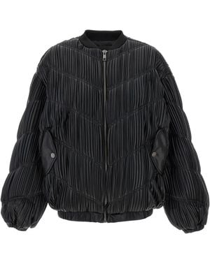 ROTATE BIRGER CHRISTENSEN Ruota Birger Christensen Pieghe Bomber - Nero