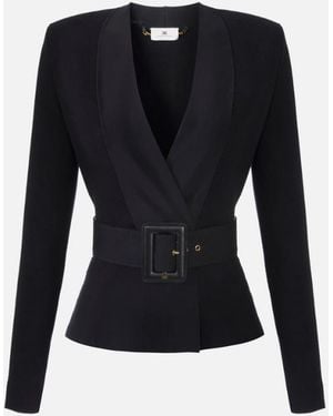 Elisabetta Franchi Jackets - Blue