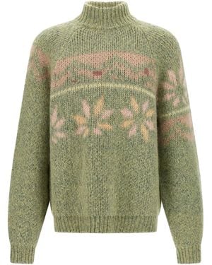 Magliano 'Drunk Norvegese' Sweater - Green