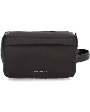 Givenchy Clutch Bag With Logo - Black