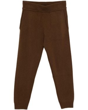 Entire studios Slim Knit Lounge Pant - Brown
