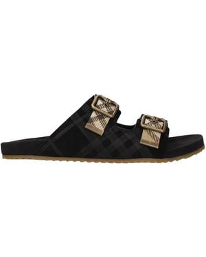 Burberry T Shirts And Socks Camo And - Black