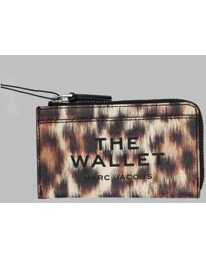 Marc Jacobs Leather Wallet - Metallic