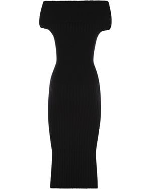 Sportmax Operoso Tight Fitting Viscose Blend Crepe Knit
