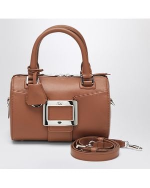 Roger Vivier Belle Vivier Bowling Bag - Brown