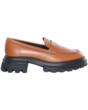 Hogan Mocassin - Brown