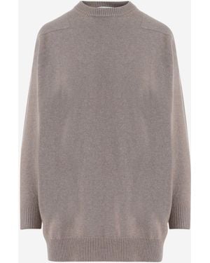 Jil Sander Wool Blend Sweater - Gray