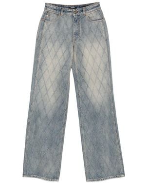 Balmain Denim Cotton Jeans - Gray