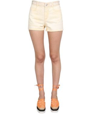 Stella McCartney Solid Shorts - White