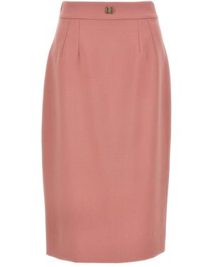 Dolce & Gabbana 'dolce' Rok - Roze