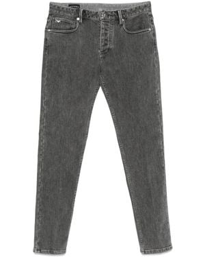 Emporio Armani Denim Cotton Jeans - Grey