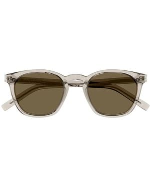 Saint Laurent Sonnenbrille Sl 28 047 Beige/Braun Unisex