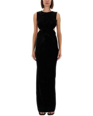 Rick Owens Viscose Silk Dresses - Black