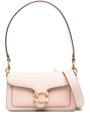 COACH Tabby 20 Leather Shoulder Bag - Pink