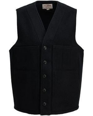 Filson "Mackinaw" Sleeveless Jacket - Black