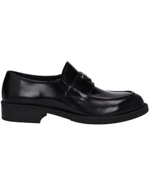 Prada Mocassini Männer haut schwarz