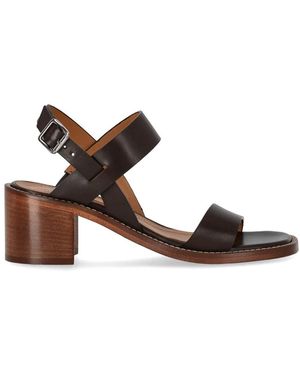 Guglielmo Rotta Gima Chocolate Heeled Sandal - Brown