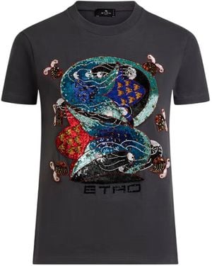 Etro T Shirts And Polos - Black