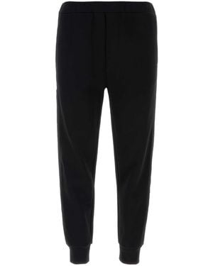 Prada Cotton Blend Joggers - Black