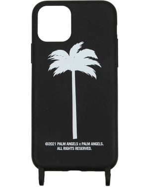 Palm Angels Iphone Port Iphone 12 Polypropylene - Black