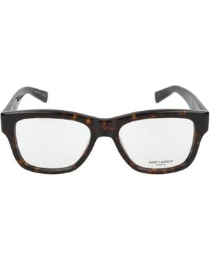 Saint Laurent Occhiali Da Sole Sl 677 002 Havana Havana Trasparente /18/145 - Nero