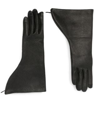 Rick Owens Leather Gloves - Black