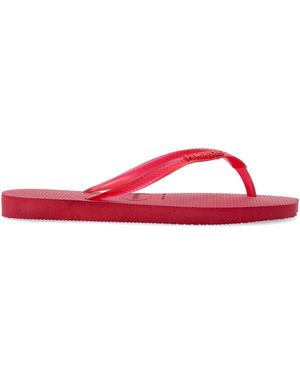 Havaianas Platte Schoenen - Rood