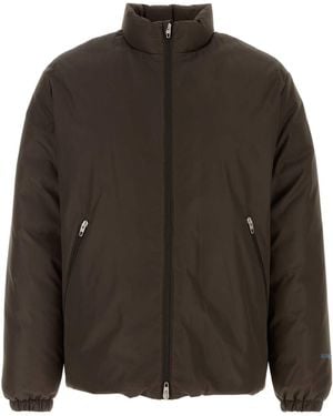Jil Sander Solid Down Jacket - Brown