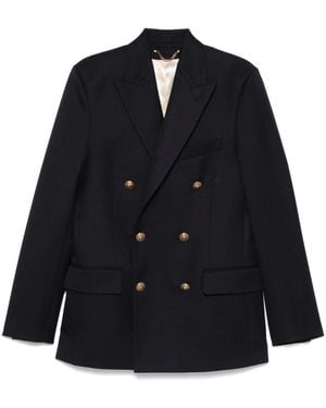 Golden Goose Double-Breasted Dave Blazer - Blue