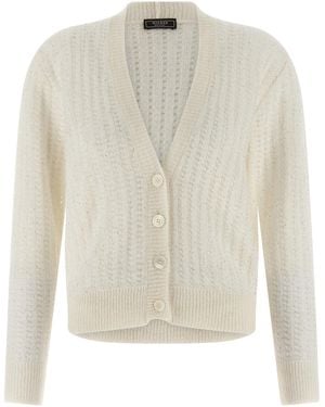 Peserico Vest Met Pailletten - Wit